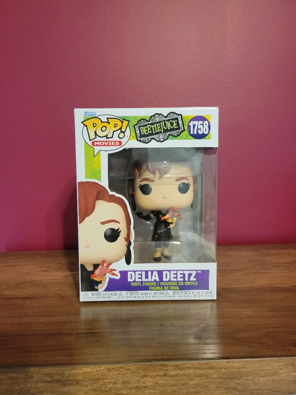 Funko Pop - Beetlejuice - Delia Deetz Vinyl Figurine, NIB